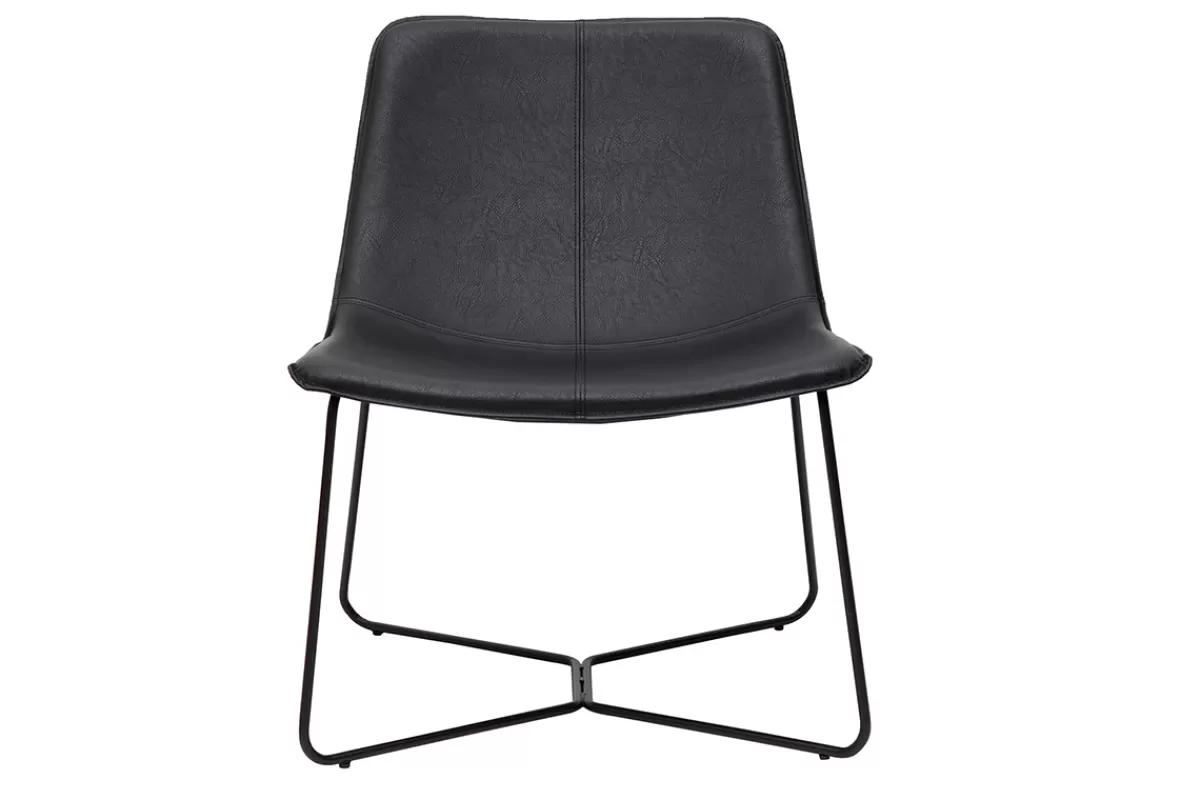 Miliboo Fauteuil noir SANTI