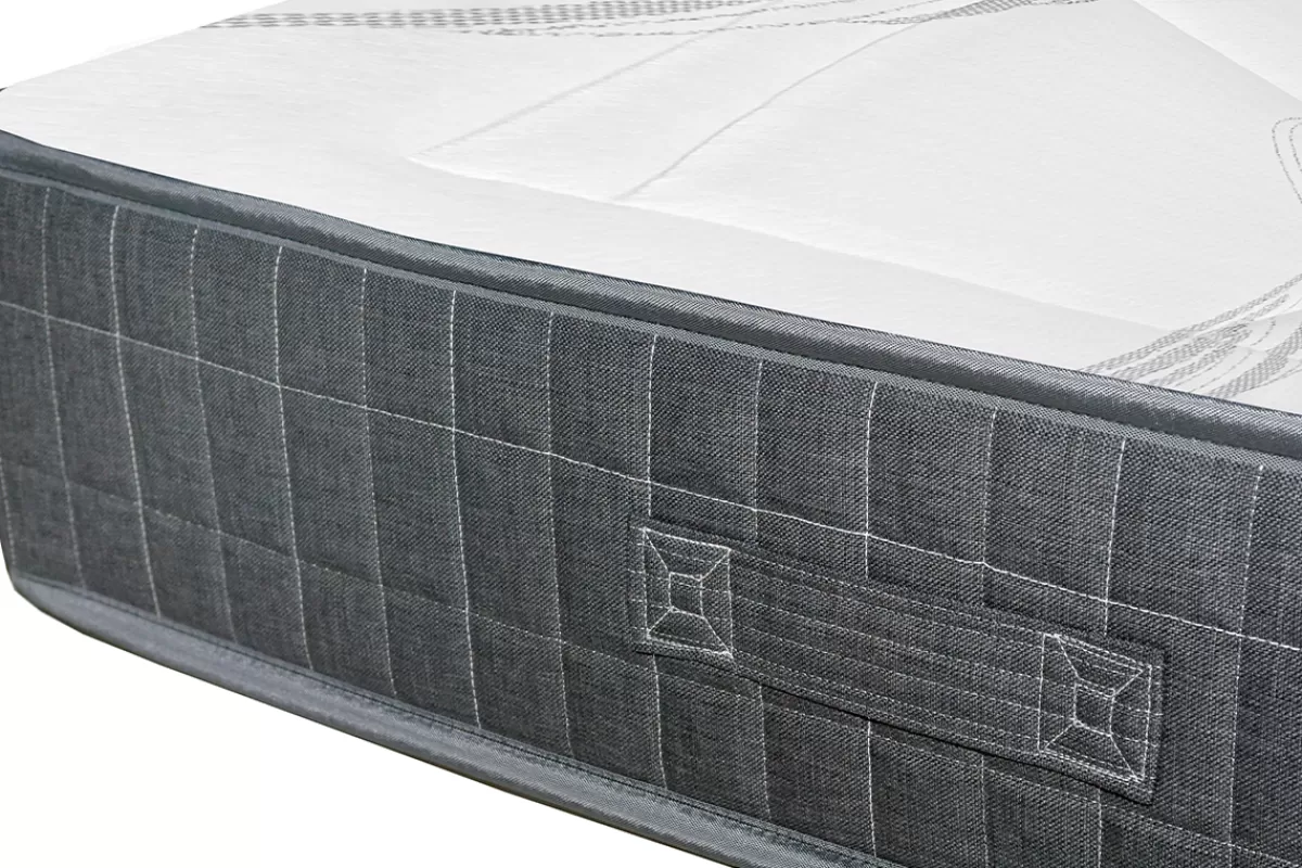 Miliboo Matelas 140x200 avec accueil mousse à mémoire de forme 24 cm JIMY