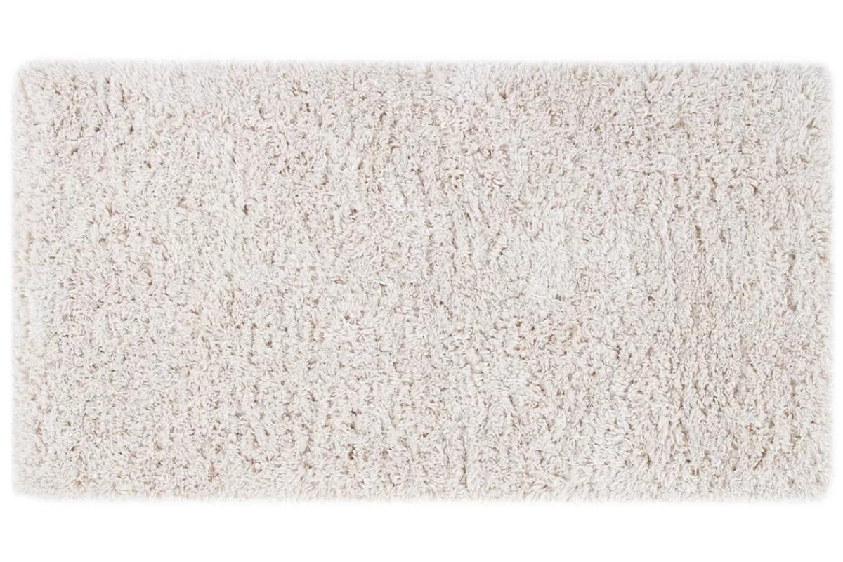 Miliboo Tapis recyclé à poils longs coloris ivoire 160 x 230 cm AIMEE